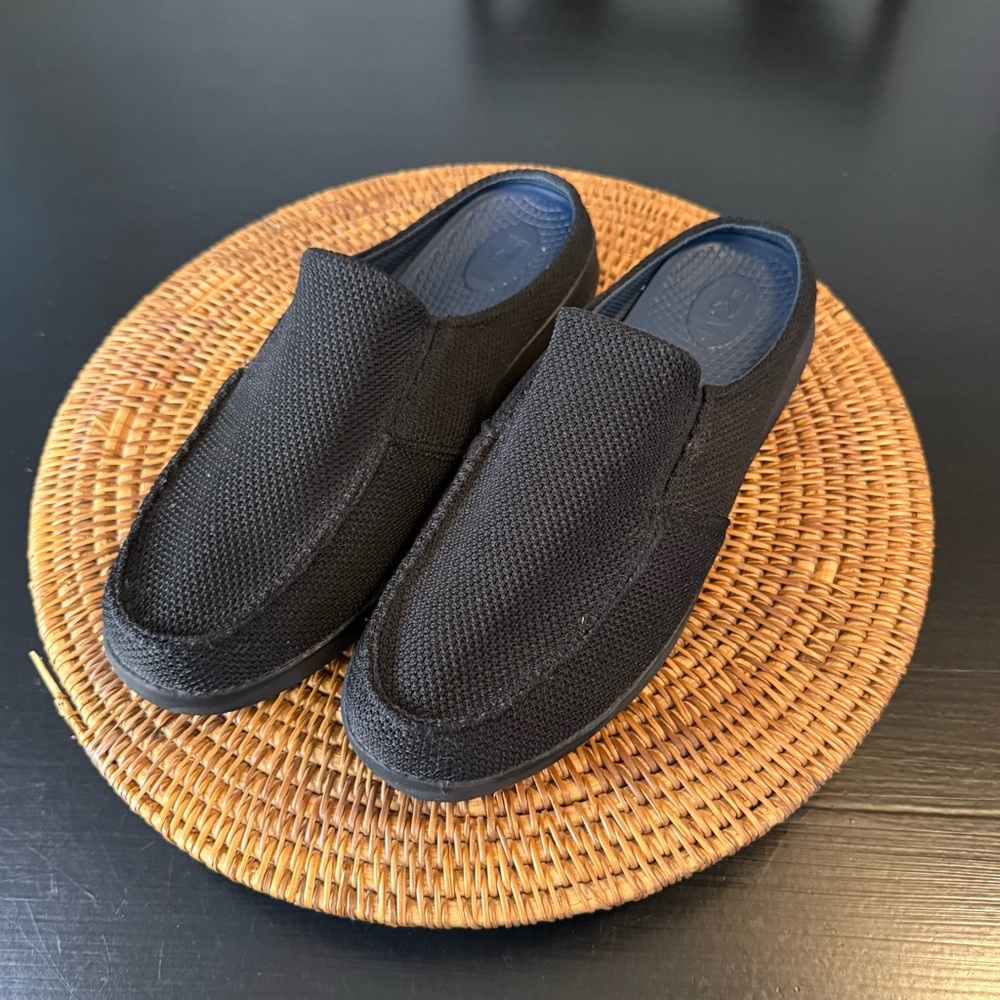 Island surf company Men's Black‎ Slip-On Shoes size 11.5